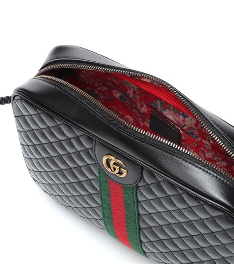 black gucci square bag|gucci quilted shoulder bag.